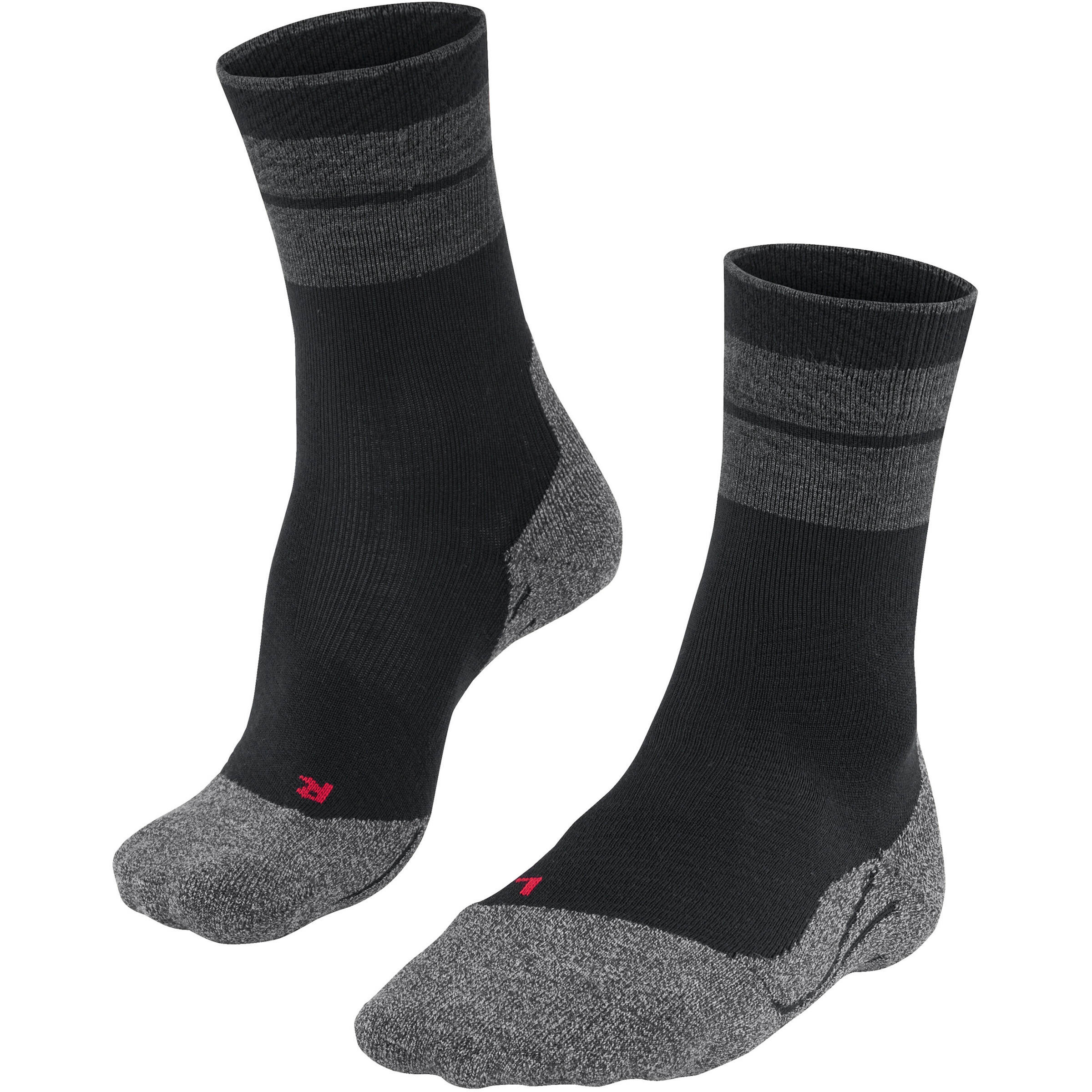 Falke TK Stabilizing Herren Wandersocken schwarz Größe 42 Camping Elastisch