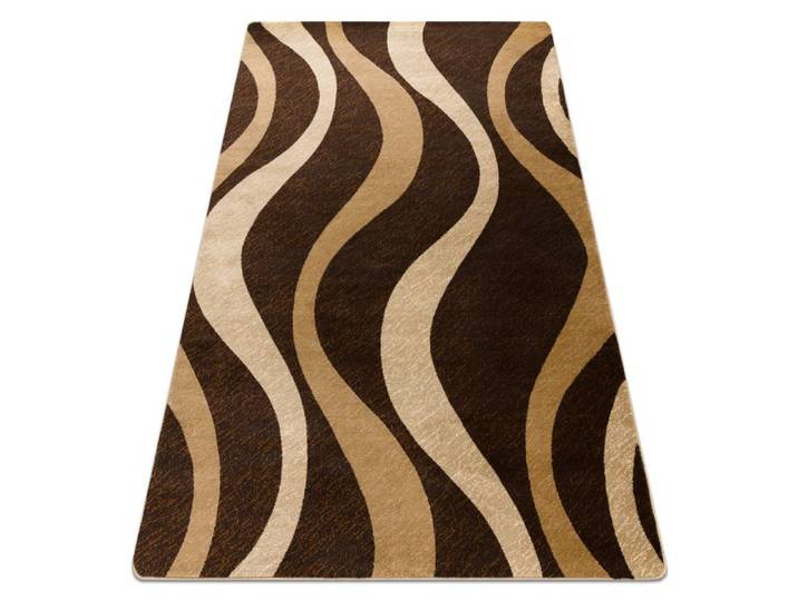 Tapis ROYAL G3565 Vagues - marron / beige - 150x230 cm