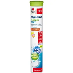 DOPPELHERZ Magnesium+Kalium Sport Brausetabletten 15 St