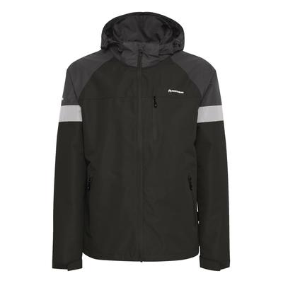 Funktionsjacke NORTH BEND "Funktionsjacke NBTompkins M W-PRO 10.000 mit wasserdichter Beschichtung", Herren, Gr. M, schwarz, Obermaterial: 100% Polyester PES., Jacken Funktionsjacke