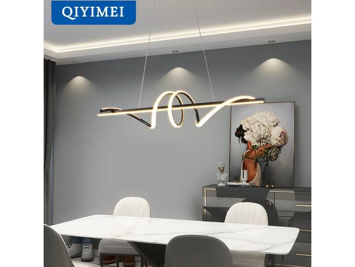 Lampes suspendues LED modernes pour salon, lampe suspendue pour table à manger, cuisine, vestiaire, bureau, décoration de la maison, meubles minimalistes