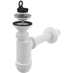 Alcadrain Flaschengeruchverschluss für die Waschbecken DN 32 mit einem Edelstahlgitter DN 63