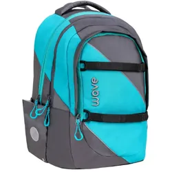Belmil Schulrucksack Wave Prime Grey Lagoon