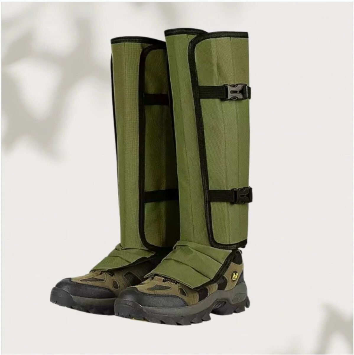 INF Outdoor-Jagd-Gamaschen – Oxford-Gewebe, schlangensichere Beinschützer 50cm x 35cm, wasser- und isolierend Grün