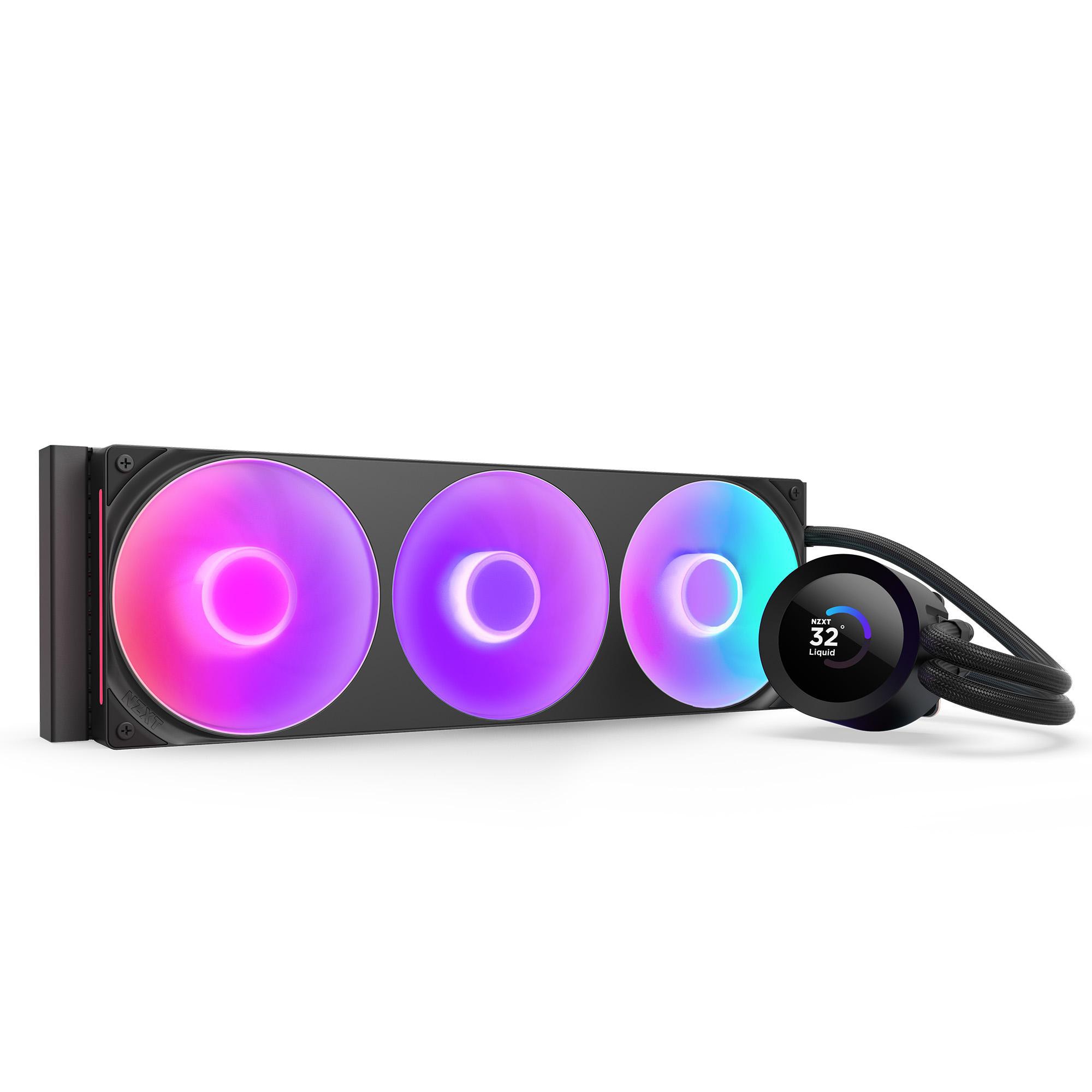 NZXT Kraken Plus 360 V2 RGB (2025) AIO- Wasserkühlung schwarz