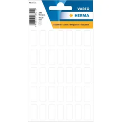 Herma 3721 Vielzwecketiketten weiß 8x20 mm Papier matt 280 St.