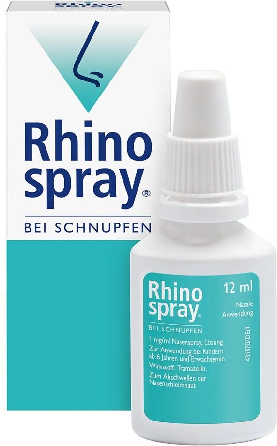 Rhinospray Quetschflasche bei Schnupfen & verstopfter Nase