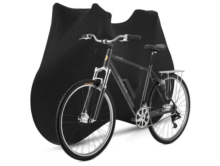 Fahrradabdeckung Komplettumschlag mit Reißverschluss 27.5 Zoll, Schwarz, 175x1x190 cm, Freizeit & Co, Sport & Fitness, Fahrräder, Fahrradzubehör