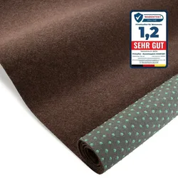 Rasenteppich COMFORT Colours - Braun - 1,33m x 6,00m