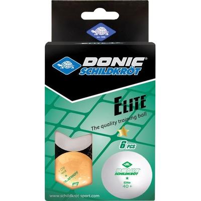 TT-Ball 1-Stern ELITE POLY 40+, mixed 3 white/ 3 orange