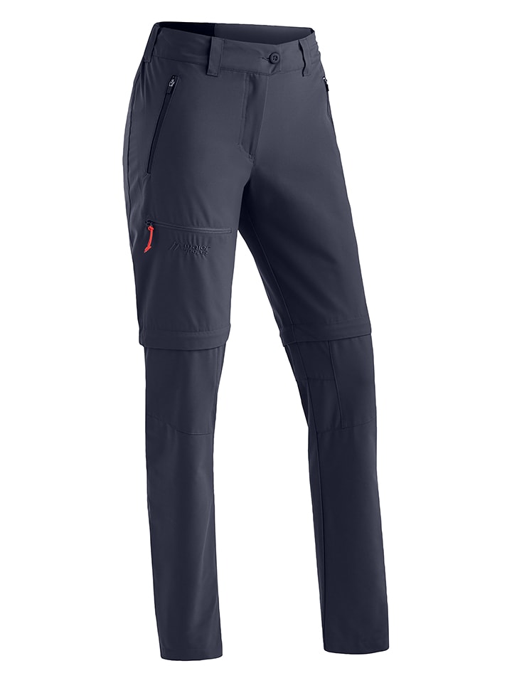 Maier Sports Zippoff-Funktionshose "Nata" in Dunkelblau - 38