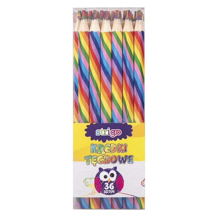 Stigo Bike Regenbogen-Buntstifte (36 Stück) (36x) (308413)