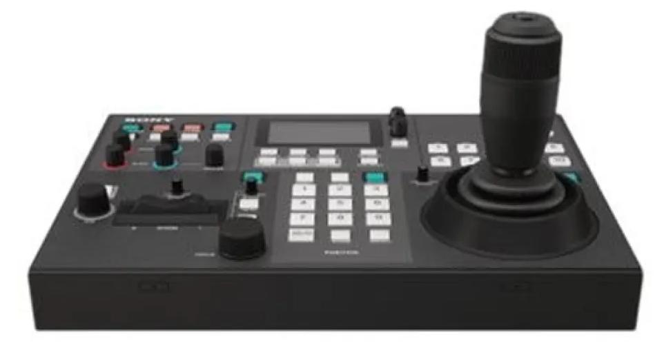 Sony RM-IP500, Sicherheitssystem, RF Wireless, Drucktasten, Drehregler, Eingebautes Display, Schwarz