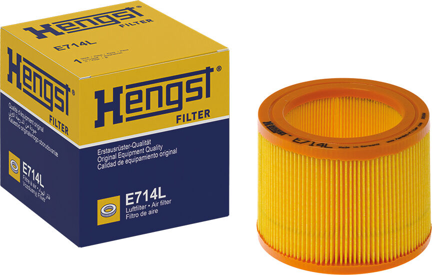 Hengst Filter Luftfilter E714l 100mm Für Mercedes