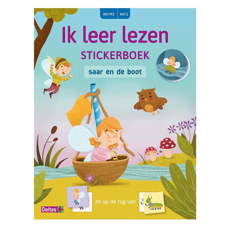 Deltas Ich lerne Lesen - Stickerbuch - Saar und das Boot (AVI M3 / AVI 1) (77203169)