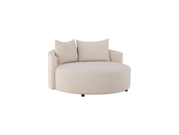 Design Loveseat „Kelso“ für zwei Personen Beige VE DESIGN
