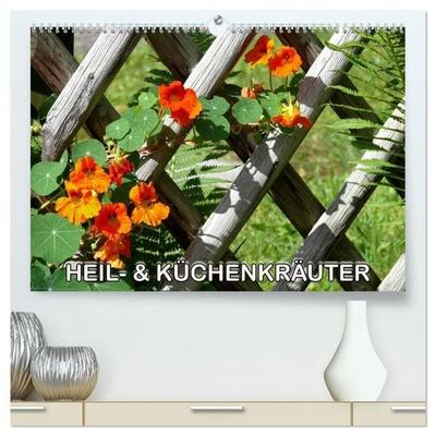 Heil- und Küchenkräuter (hochwertiger Premium Wandkalender 2027 DIN A2 quer), Kunstdruck in Hochglanz