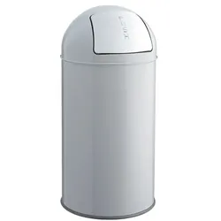 helit Abfalleimer 50 L »the dome« grau, 36.2x75 cm