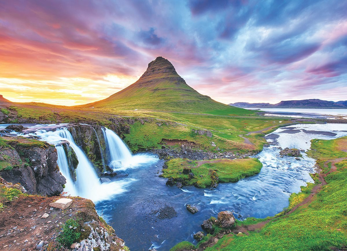 Kirkjufell, IJsland Poster