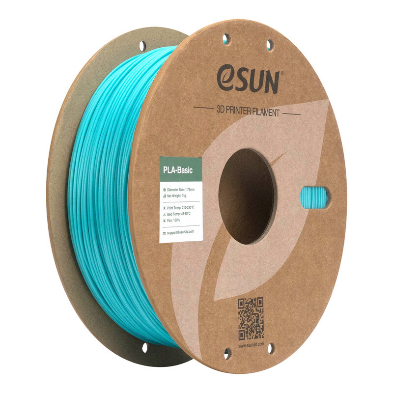eSUN PLA-Basic 3D-printfilament 1,75 mm - Aqua - 1 kg