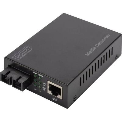 Digitus DN-82120-1 LAN, SC Duplex Netzwerk-Medienkonverter 1 GBit/s