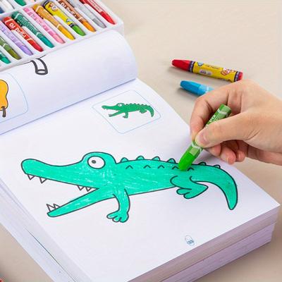 Kids Coloring Book, Vibrant Animal And Nature Designs, Diverse Content Drawing Workbook Kids Coloring Book, Vibrant Animal And Nature Designs, Diverse Content Drawing Workbook