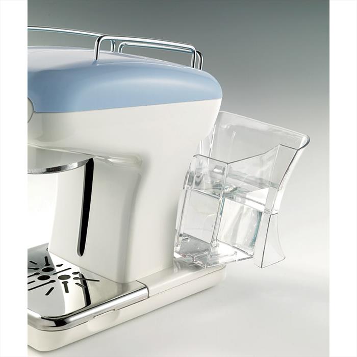 Ariete 1389 Espresso Vintage-blu, Bianco