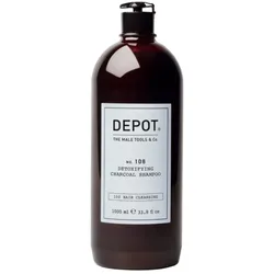 DEPOT 108 Detoxifying Charcoal Shampoo 1000 ml