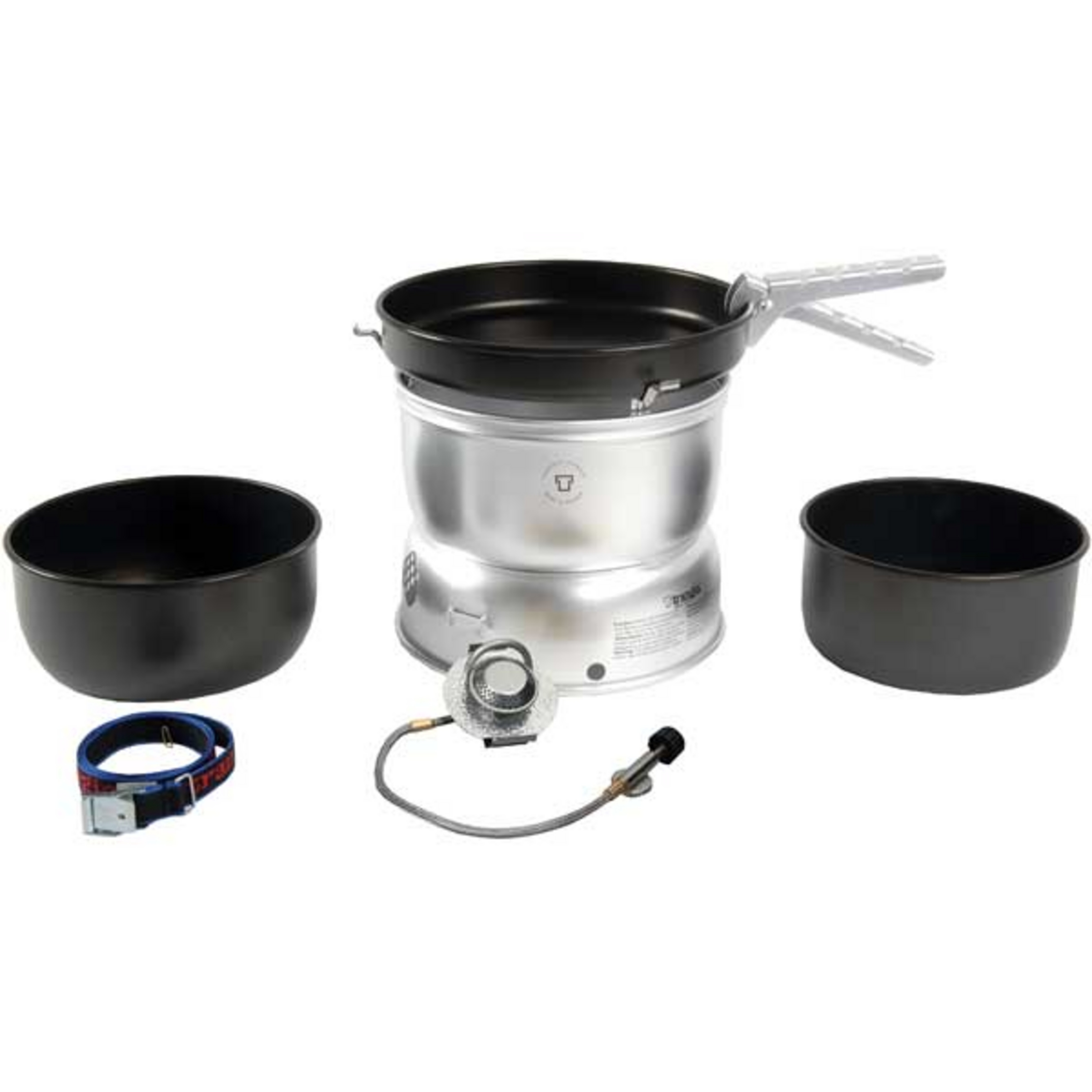 Trangia Sturmkocher groß Gas 25-5 Campingkocher silber