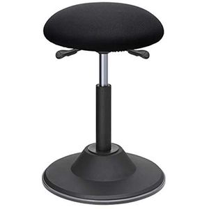 Songmics Fitness-Hocker OSC01BK, Stoff, schwarz