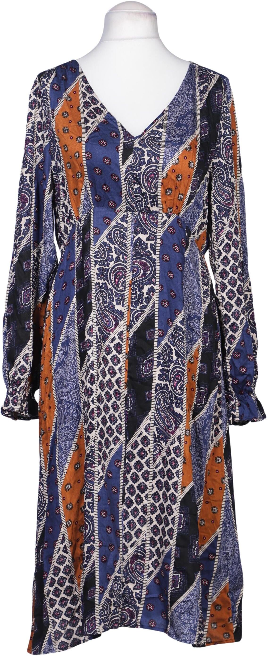 Culture Damen Kleid, Mehrfarbig, Gr. M, Viskose - Second Hand