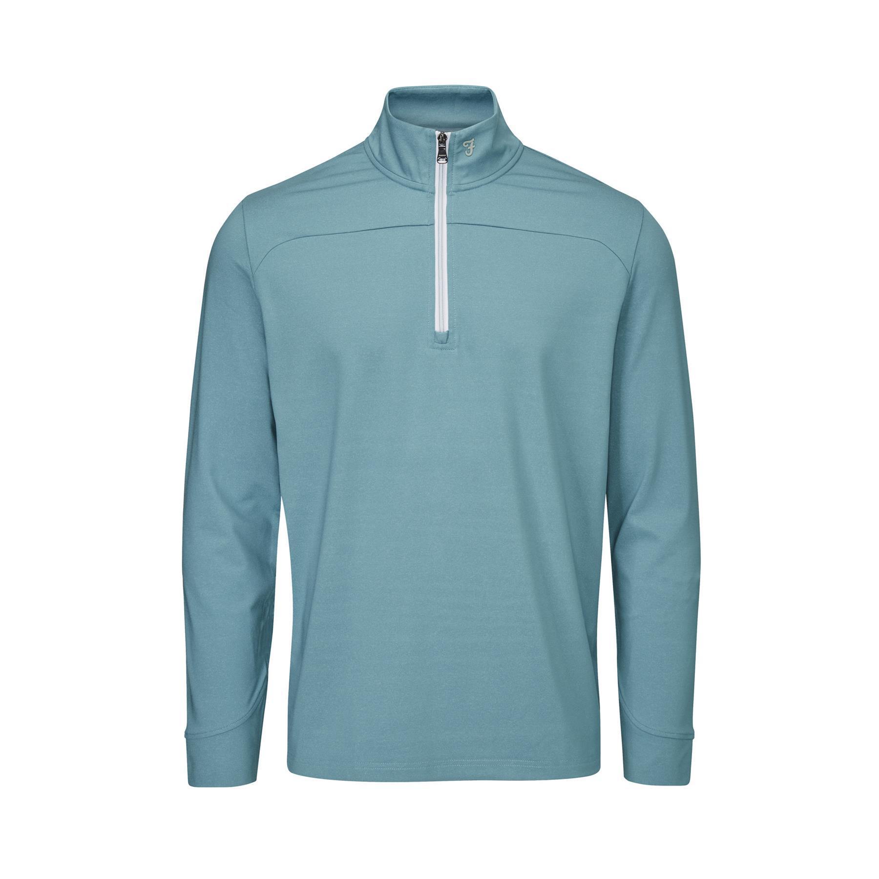 Farah Heren Hayes Midlayer (Teal tint)