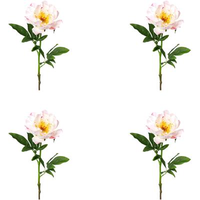 Kunstblume CREATIV GREEN "Peonie", rosa, H:51cm, Obermaterial: 80% Polyester, 20% Polyethylen, Kunstpflanzen