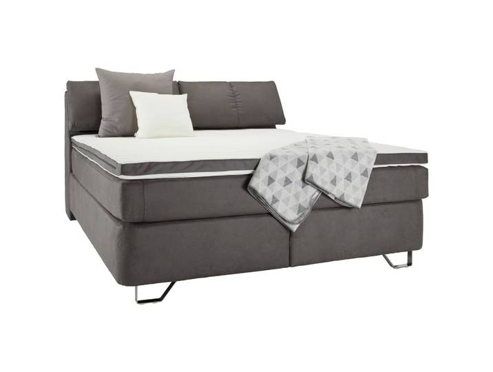 Boxspringbett Tabea Anthrazit ca. 180x200cm