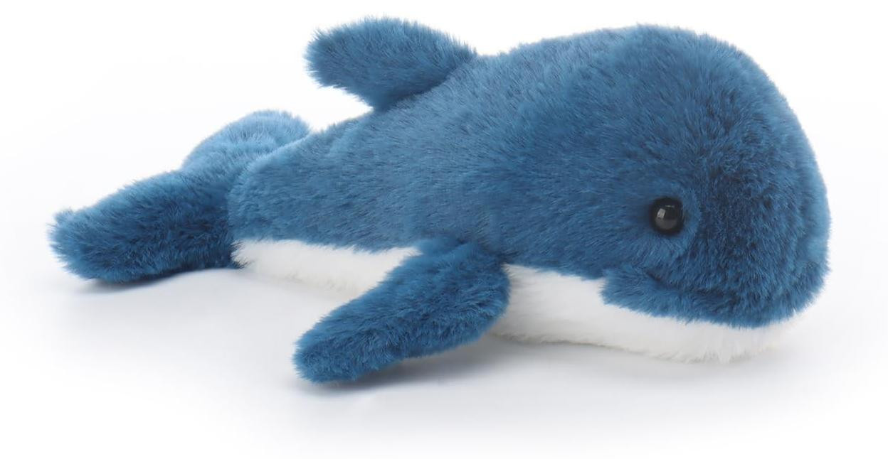 Pluche Walvis Wayne - Blauw - 20 cm