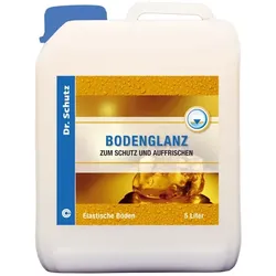 Bodenbeschichtung Dr. Schutz Bodenglanz 5 L Pflegemittel für elastische und mineralische Böden