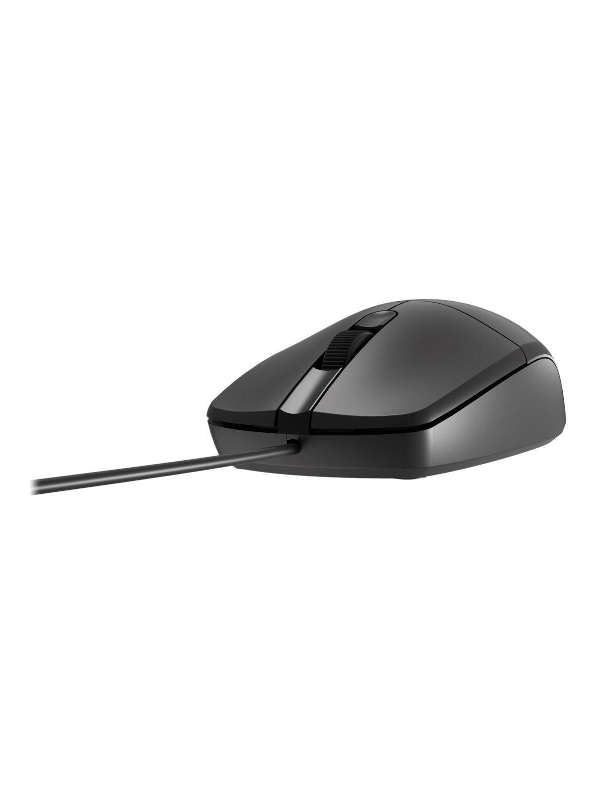 Natec Ruff Plus - mouse - USB - black - Maus (Schwarz)
