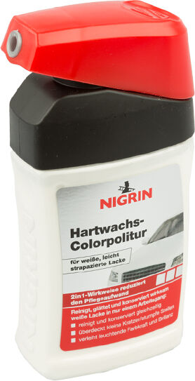 Nigrin Lackpolitur Hartwachs-Colorpolitur Weiß [300 Ml] 72953 0.3l