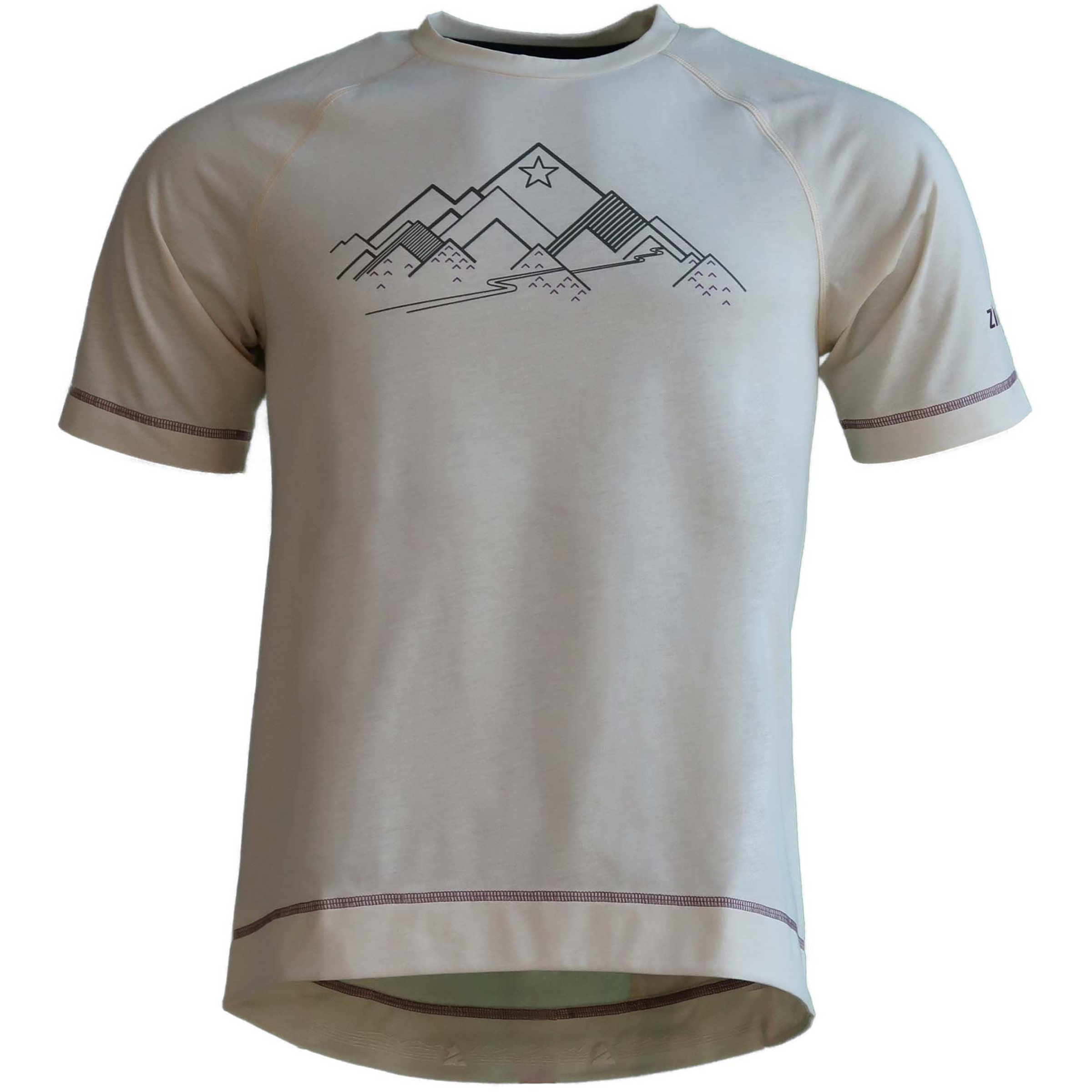 Zimtstern PureFlowz Trikot Herren Radtrikots beige Größe XXL Mountainbike Wasserabweisend