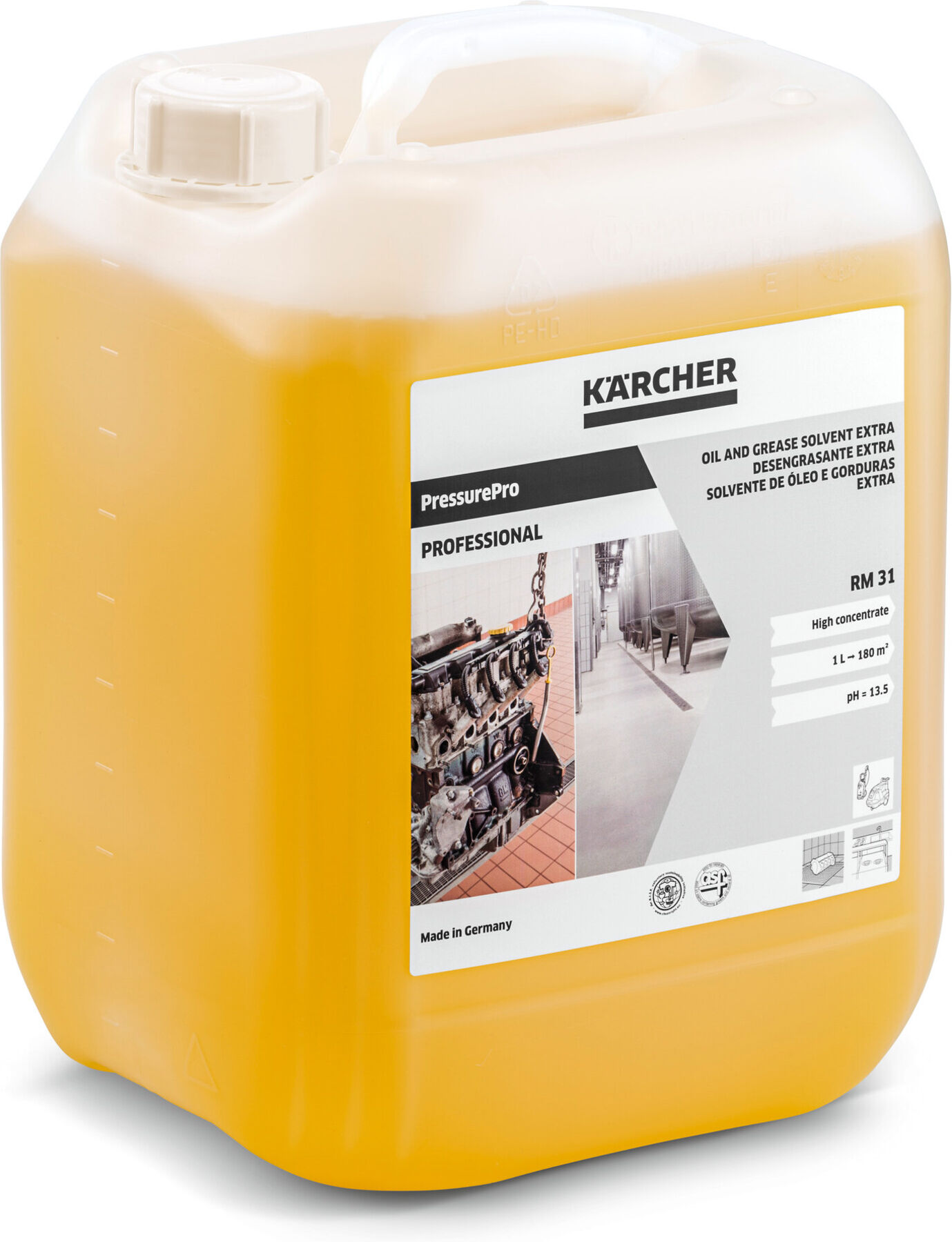 Kärcher PressurePro Öl- und Fettlöser Extra RM 31, 10 l (6.295-068.0)