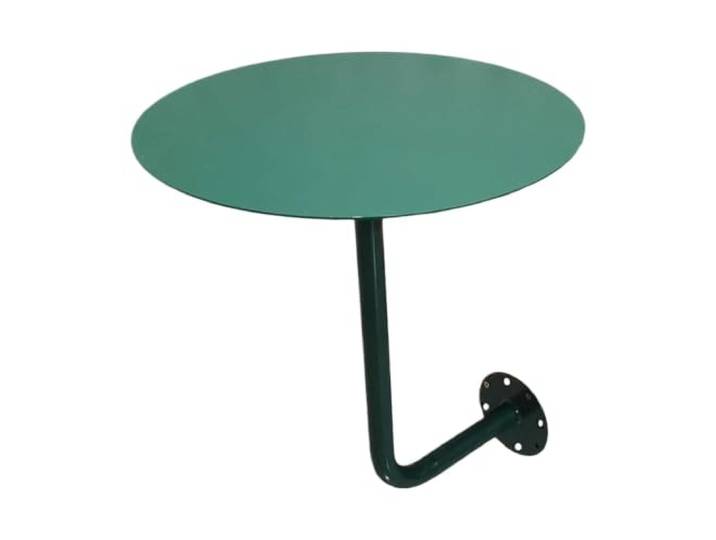 DHYUACN Wandmontierter Tisch, Sofa-Beistelltisch Mehrzweck-Rundwandschreibtisch for Büroarbeitsplatz, Wohnküche(Green)