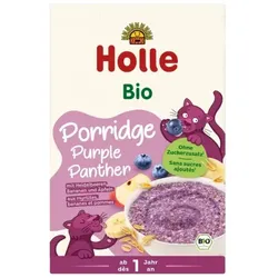 Holle Porridge Purple Panther mit Heidelbeeren, Banane & Äpfel bio