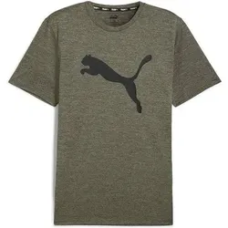 PUMA Herren Shirt TRAIN FAV HEATHER CAT TEE, Größe S in Braun Braun