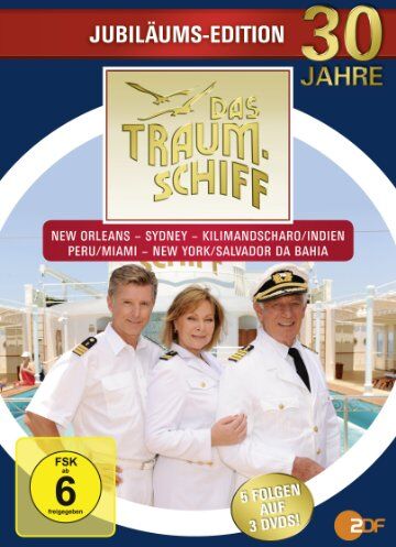 Tögel, Hans Jürgen - Das Traumschiff - Jubiläums-Edition [3 DVDs] - Preis vom 01.10.2026 17:08:56 h