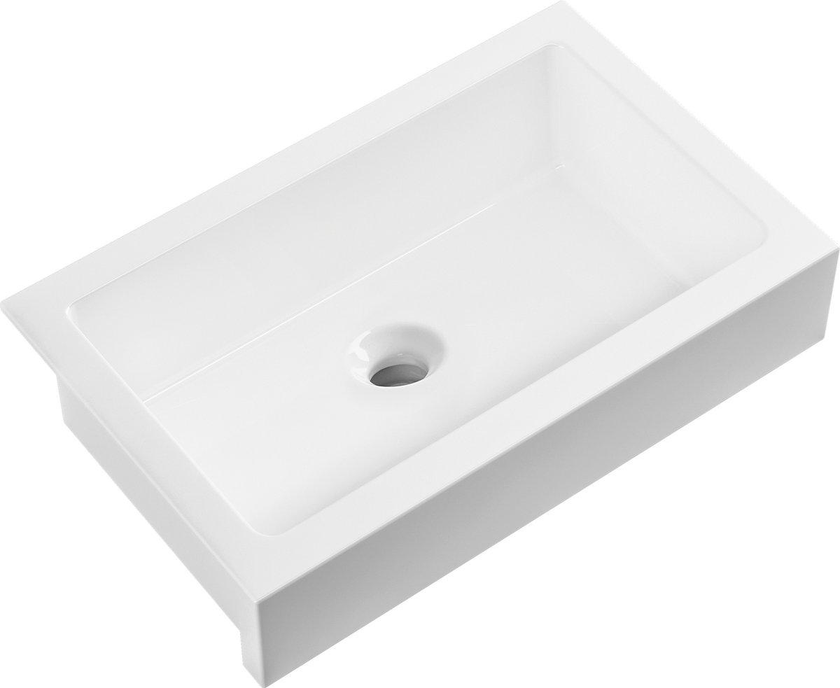 ARYA Keramikspüle 86x55,5cm, Weiß
