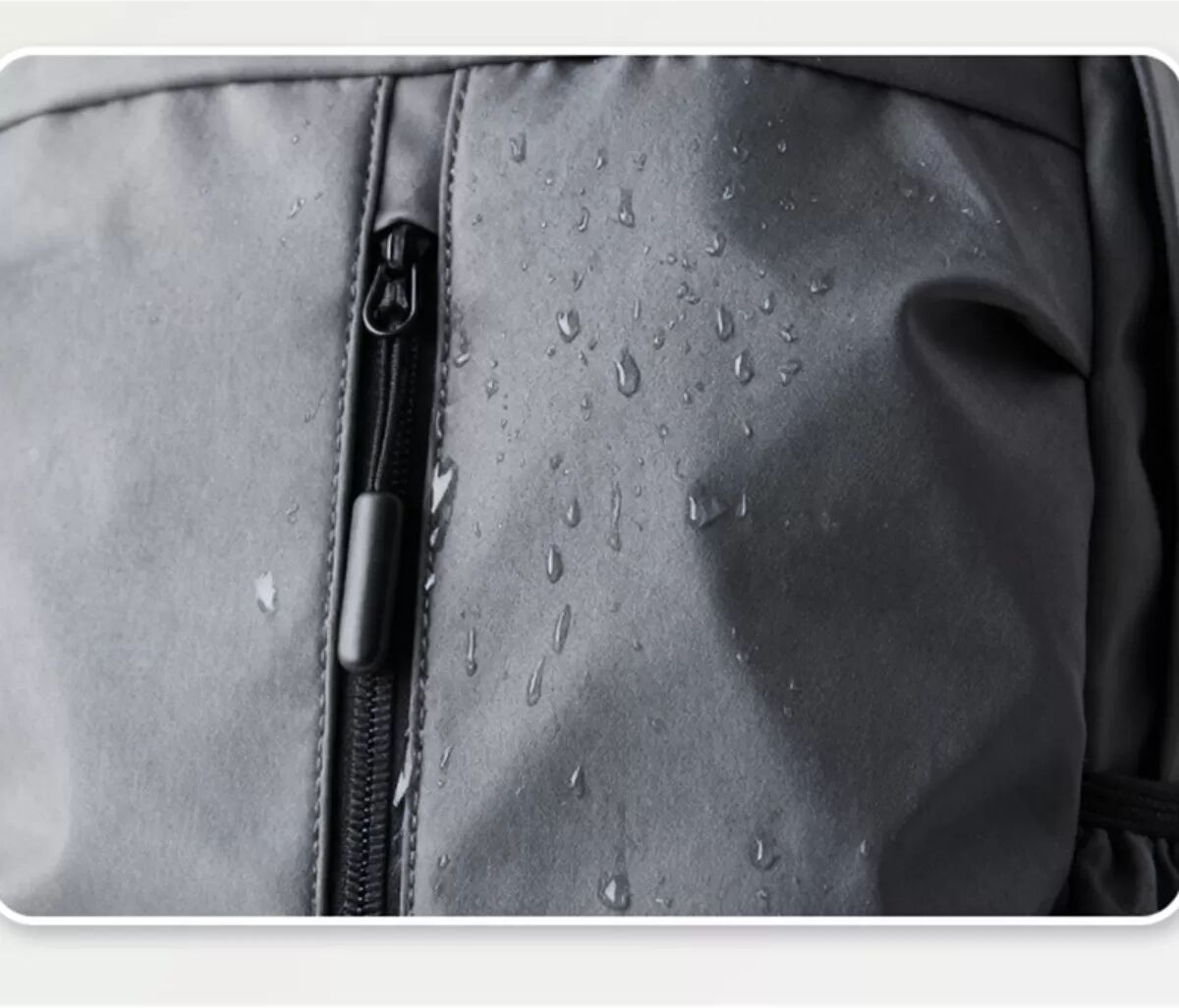 INF Sac à Dos Polyvalent en Polyester: Imperméable, Antivol et Grande Capacité pour Affaires, Voyage et Loisirs Gris