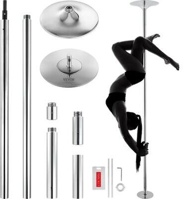 Tools, Home & Hobby Professional Dancing Pole 45mm Spinning Static Kit Professional Dancing Pole 45mm Spinning Static Kit