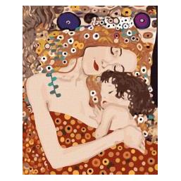 Ideyka Malen nach Zahlen - Mutter und Kind 40x50cm (39150938)