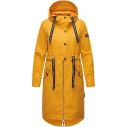 NAVAHOO Damen Modischer Funktionsparka Übergangs Outdoorjacke mit Kapuze Josinaa