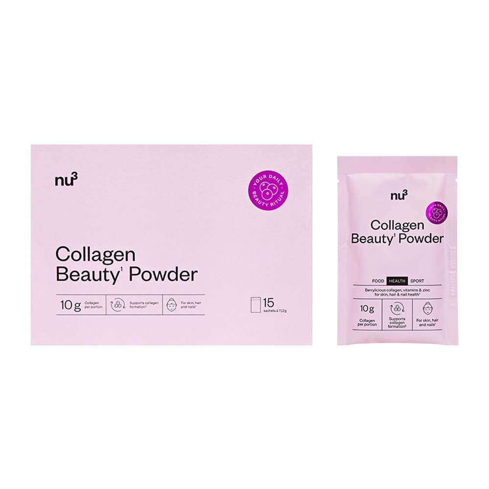 nu3 Collagen Beauty Powder Berry 15 St Pulver